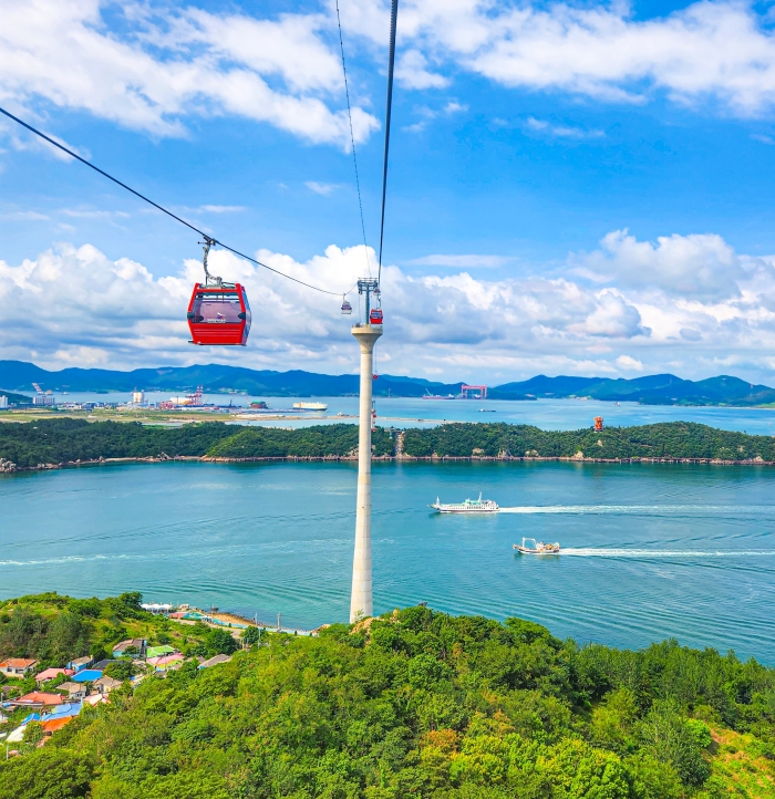 목포해상케이블카 전경