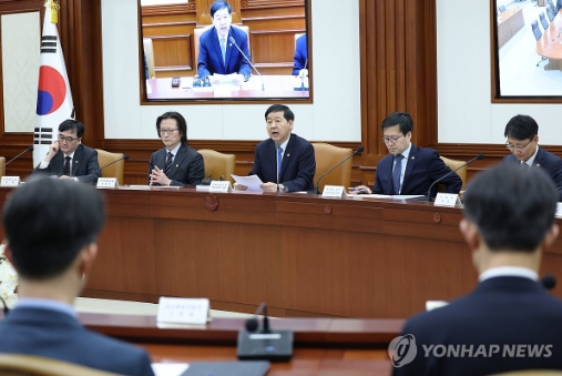 구윤철 경제부총리가 5일 정부서울청사에서 열린 민생물가 특별관리 관계장관 TF 회의에서 발언을 하고 있다. 사진=연합뉴스