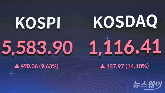"어제가 정말 저점이었나?"···오늘 급등 마감한 코스피와 코스닥