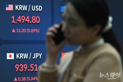 트럼프 한 마디에 국내 금융시장도 혼란···원달러 환율 변동성↑