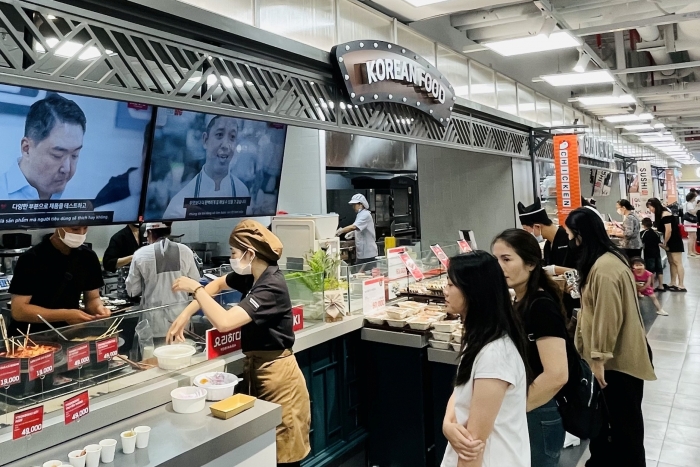 베트남 롯데마트 하노이센터점 요리하다 키친 전경/사진=롯데마트 제공