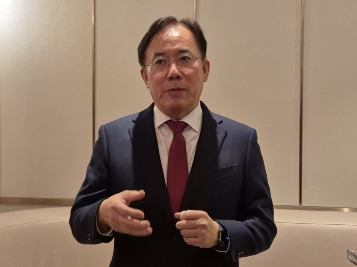 정철동 LG디스플레이 사장. 사진=고지혜 기자