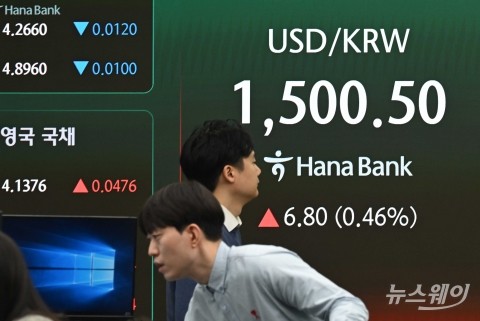 "환율 1500원·유가 100달러"···한은, 기준금리 '동결 vs 인상' 셈법 비상