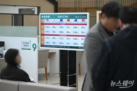 1500원 돌파한 원달러···금융위기 처음