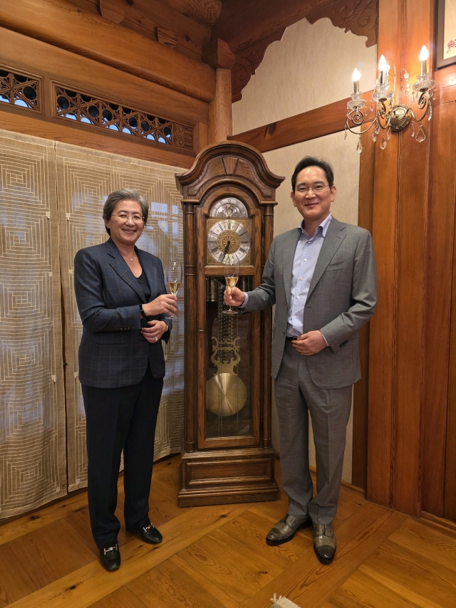 리사 수 평택 찾고 승지원行···이재용 회장과 '반도체 동맹' 다져