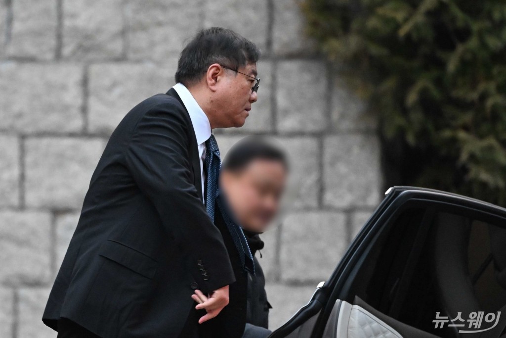 고(故) 아산 정주영 25주기 참석한 정몽진 KCC 회장