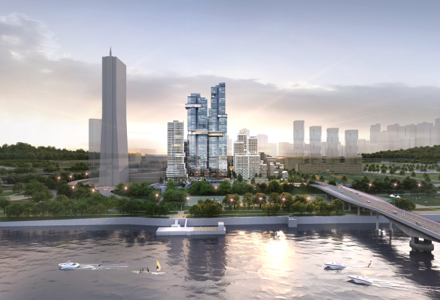 여의도 시범아파트 계획 조감도. 사진= 서울시 제공