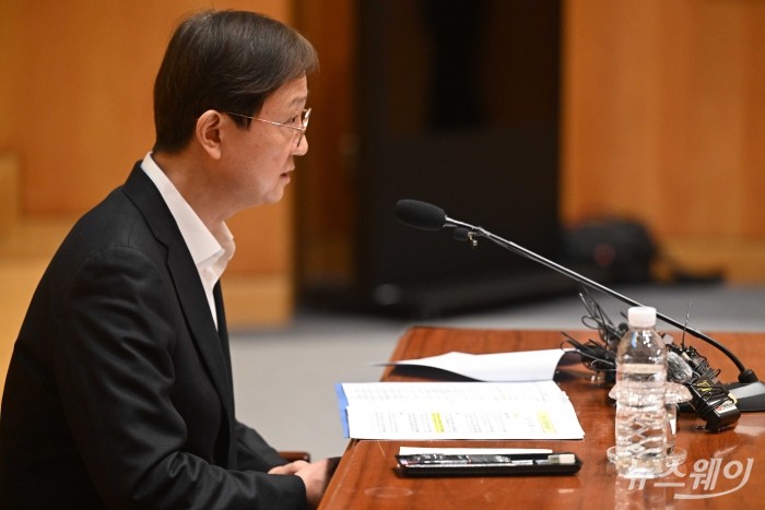 이찬진 금융감독원장이 26일 오전 서울 여의도 금융감독원에서 열린 출입기자단 간담회에서 모두 발언을 하고 있다. 사진=강민석 기자 kms@newsway.co.kr