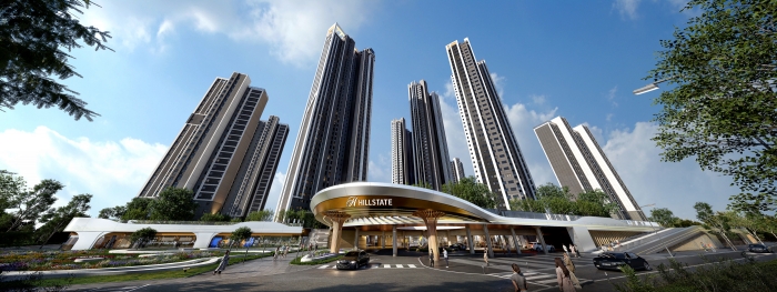 현대건설이 수주한 서울 신길1구역(힐스테이트 신길 클레온) 문주 예상도. 사진=현대건설