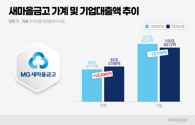 새마을금고, 올 가계대출 '0%'···돌파구 찾기 '안간힘'