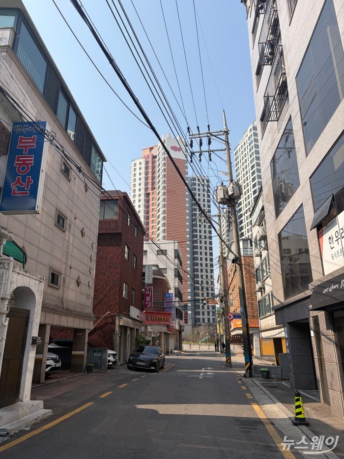 서울 송파구 '마천4구역 재개발사업' 현장. 사진=박상훈 기자