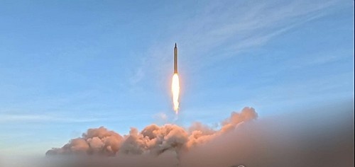 이란 혁명수비대의 미사일 공격 영상 캡처. 사진=연합뉴스