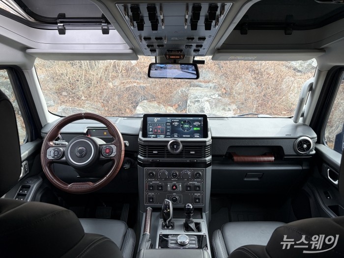 이네오스 그레나디어 1열. 사진=권지용 기자