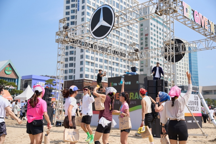 제 13회 벤츠 기브앤레이스. 사진=메르세데스-벤츠코리아 제공