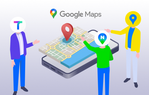 구글맵 공습 대비하는 K-지도앱···핵심은 'SNS 융합'