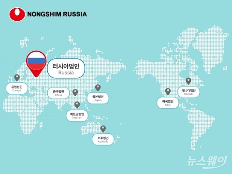 농심, 6월 러시아 모스크바 법인 설립