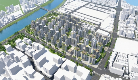 38년된 송파 올림픽훼밀리타운, 6787세대 대단지로 재탄생