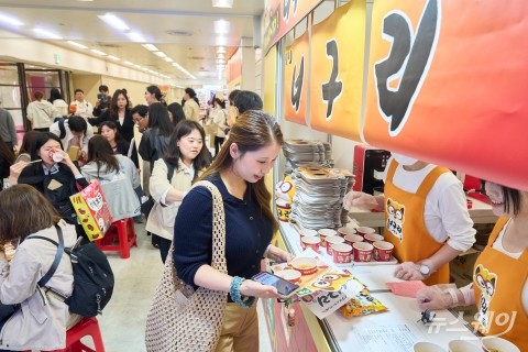 "라면도 체험한다"···농심, 일본서 소비자 접점 확대