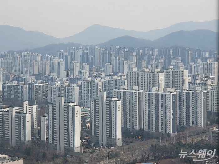 경기도에 위치한 아파트 단지 모습. 사진=이재성 기자