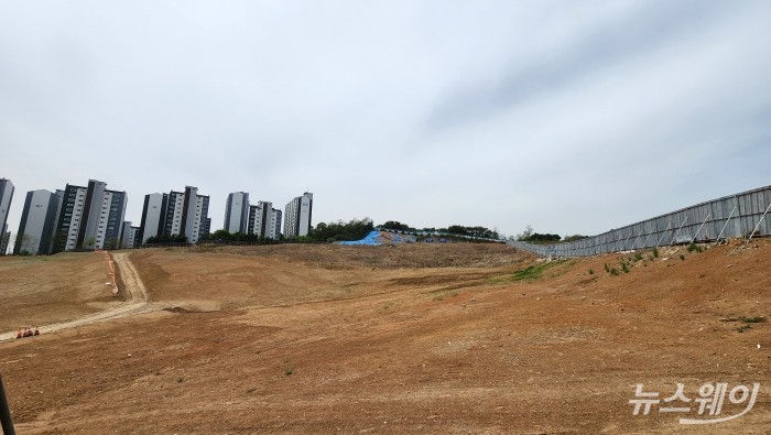경기 성남시 중원구 상대원2구역 재개발 사업 현장. 사진=권한일 기자
