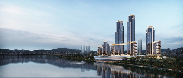 서울 성동구 성수1지구 재개발 사업 투시도 사진=연합뉴스 제공