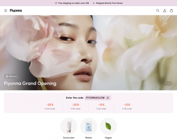 카카오스타일, K-뷰티 앞세워 글로벌 재도전···'피요나'로 유럽 공략