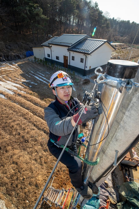 KT, 도서·산간에 LTE망 깐다···'통신 사각지대' 해소 총력