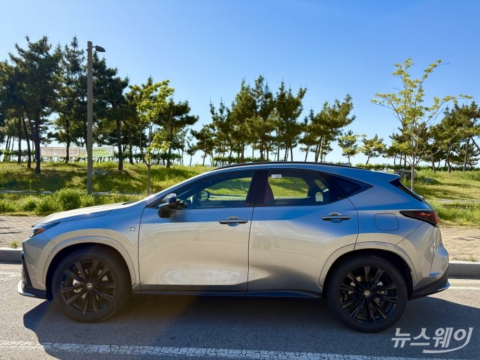 렉서스 NX450h+ F SPORT 사진=황예인 기자