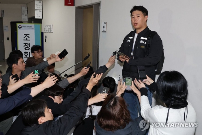 최승호 초기업노조 삼성전자지부 위원장 사진=연합뉴스