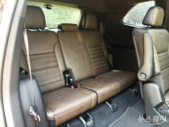 GMC 아카디아 3열. 사진=권지용 기자