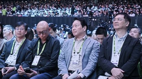 최태원, GTC 타이베이서 엔비디아와 'AI 원팀' 행보
