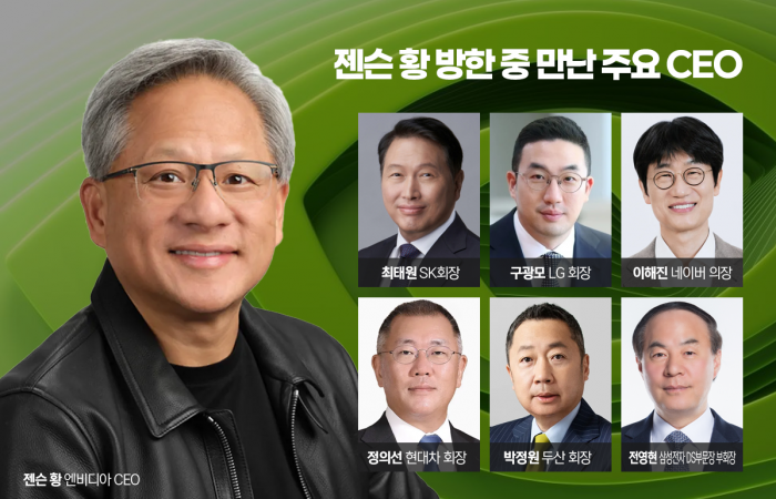 시끌벅적했던 젠슨 황의 '4박 5일', AI 동맹 그 실체와 과제