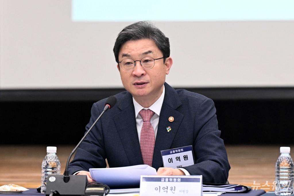 모두발언 하는 이억원 금융위원장