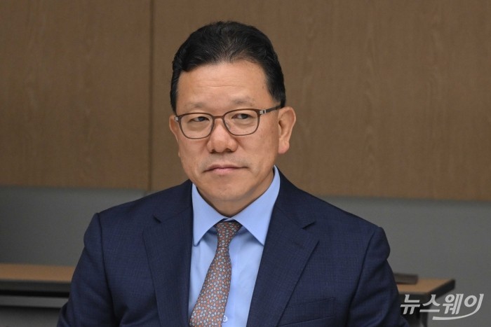 송보영 아시아나항공 대표가 25일 오전 서울 중구 대한상공회의소에서 열린 대한상공회의소-문화관광산업위원회 '한일 관광협력 토론회'에 참석해 자리하고 있다. 사진=강민석 기자