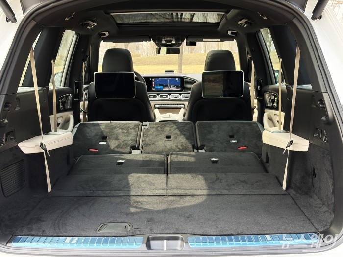 메르세데스-AMG GLS 63 트렁크. 사진=권지용 기자