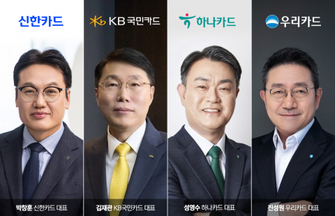 임기 6개월 남긴 은행계 카드사 CEO···경영 성과 '엇갈림'