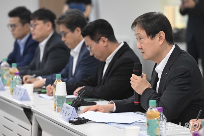 모두발언 하는 이찬진 금감원장. 사진=강민석 기자
