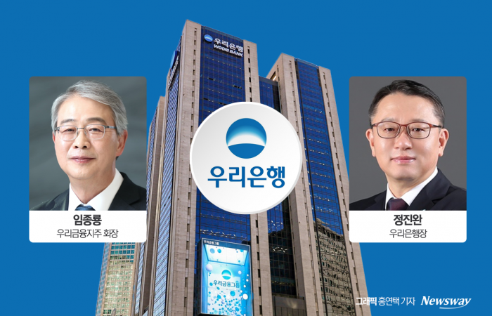 전사적 역량 쏟아온 임종룡 회장 '내부통제 혁신', 개인정보유출에 또 '와르르'