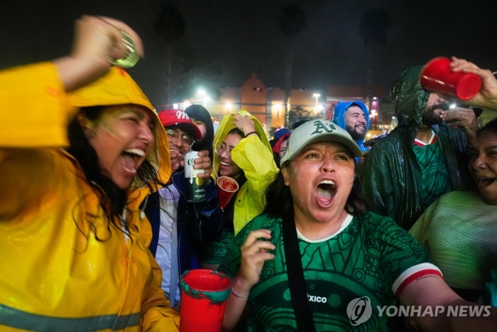 멕시코 축구팬들. 사진=AP/연합뉴스
