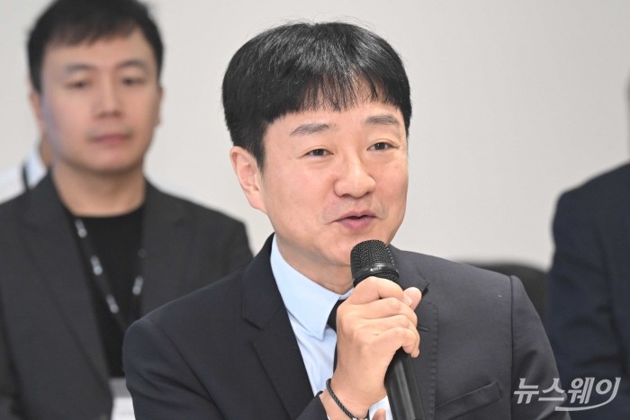 발언하는 박상진 네이버페이 대표. 사진=강민석 기자