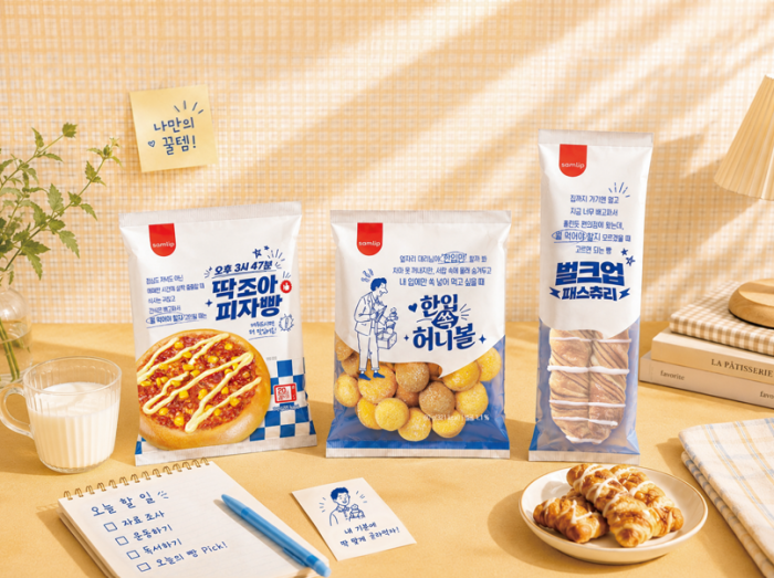 SPC가 선보인 비스포크빵 3종. 사진=SPC.