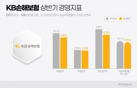 KB손보, 건전성·수익성 동반 악화···구본욱 대표, 디지털 혁신으로 반전 모색