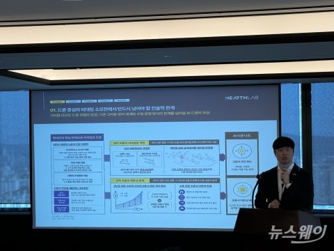 니어스랩, AI 드론 기업으로 코스닥 노크···수출 확대 시동
