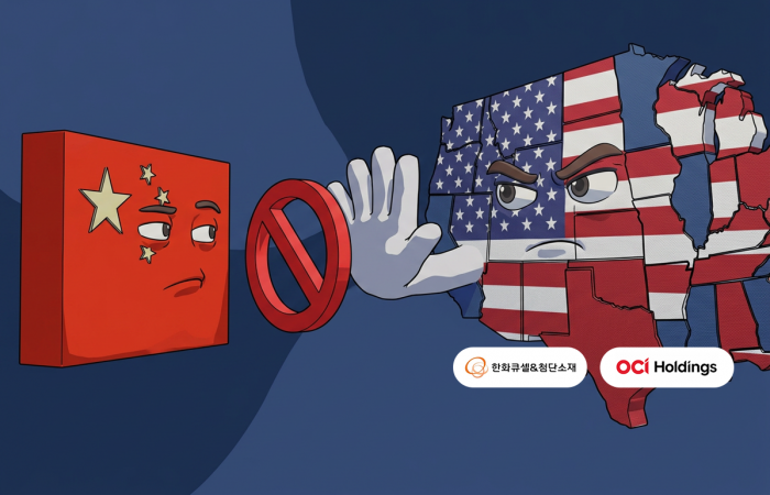 中 태양광 빗장 거는 美···한화는 '미국산', OCI는 '비중국'