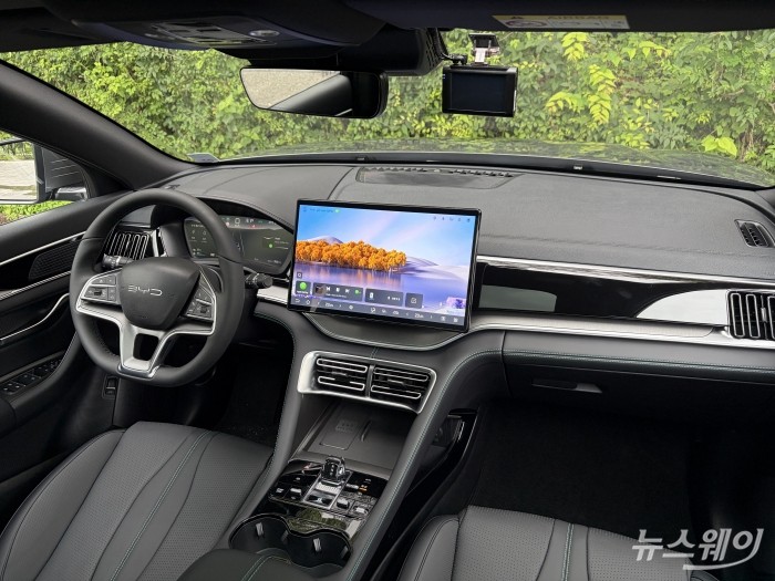 BYD 씨라이언 6 DM-i 실내. 사진=권지용 기자