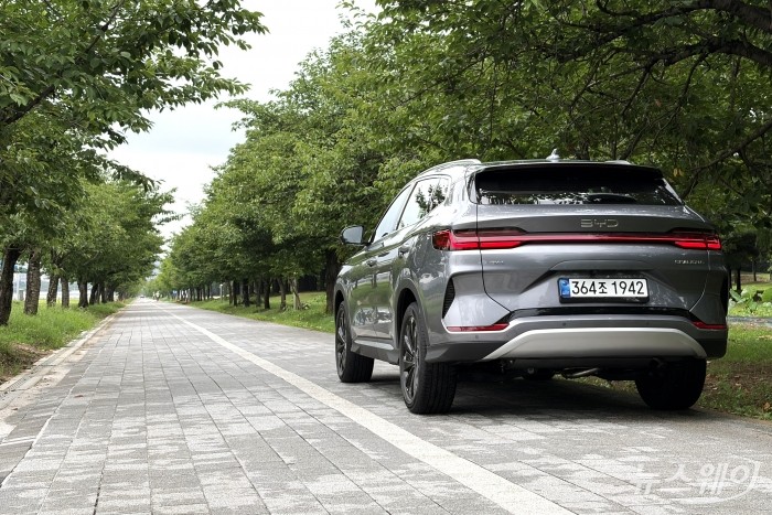 BYD 씨라이언 6 DM-i. 사진=권지용 기자