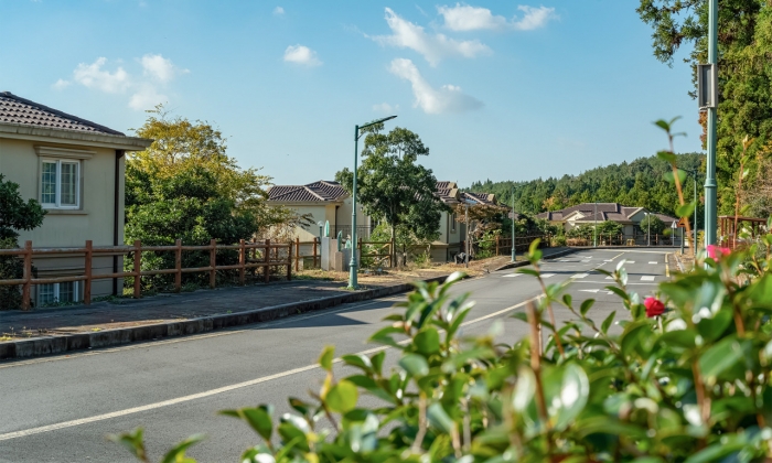 산책로. 사진=기린빌라리조트