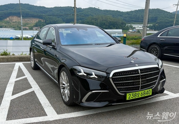 메르세데스 벤츠 S-클래스 'S 580 4MATIC Long' 모델 사진=황예인 기자