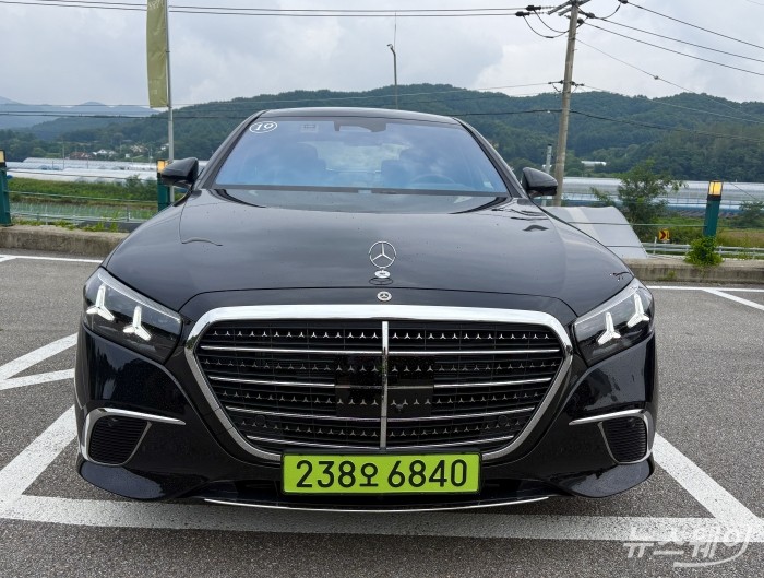 메르세데스 벤츠 S-클래스 'S 580 4MATIC Long' 모델 사진=황예인 기자