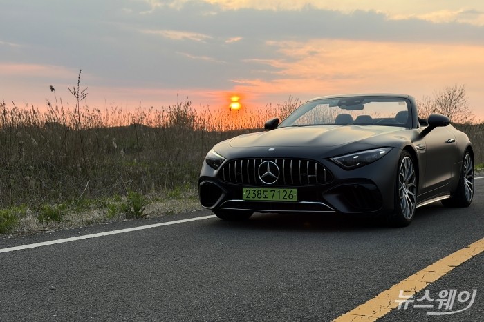 메르세데스-AMG SL 63 4매틱+. 사진=권지용 기자